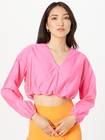 Tally Weijl - Blusa em rosa: frente