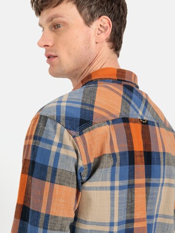 CAMEL ACTIVE Regular fit Button Up Shirt in Orange