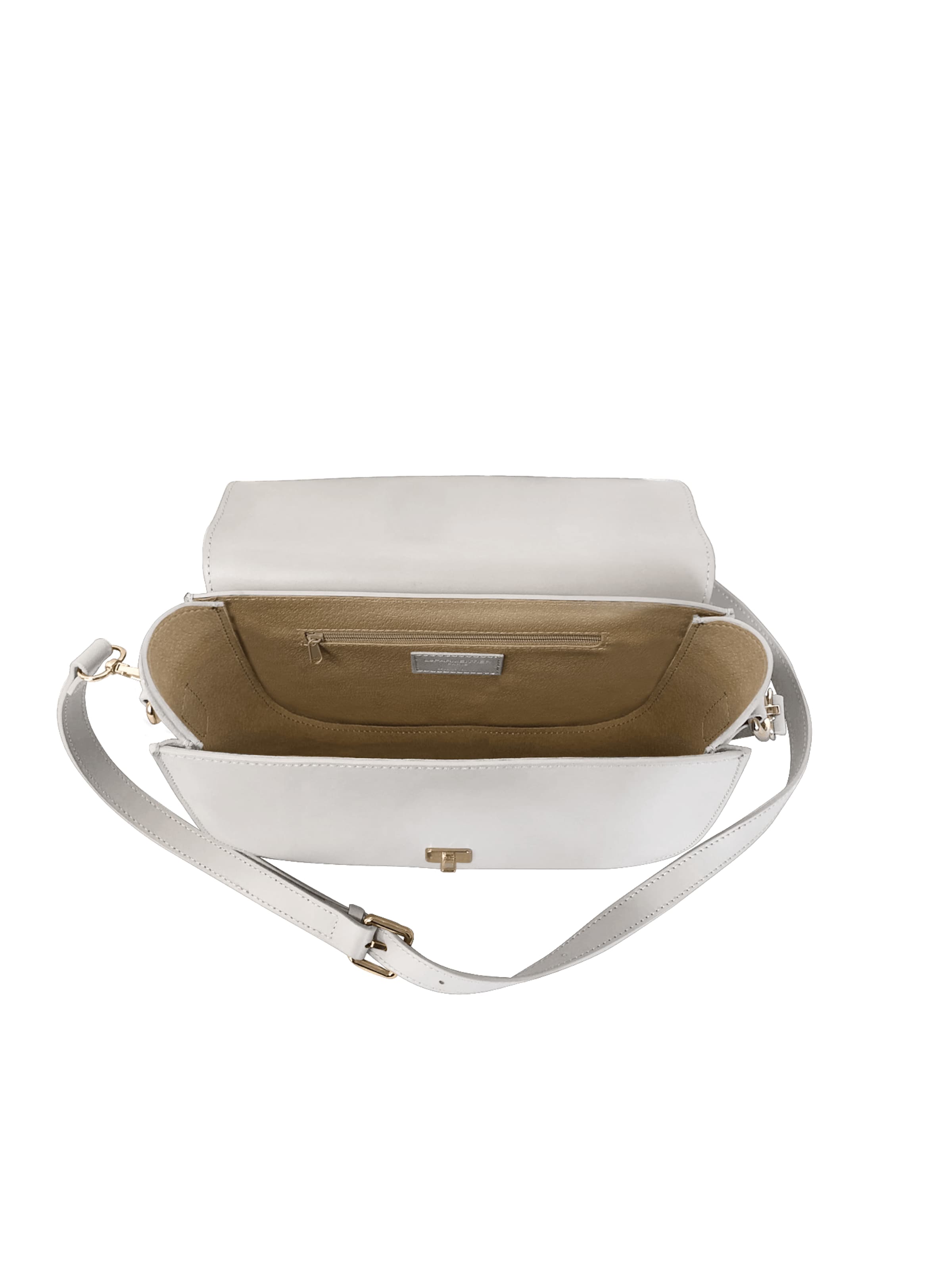 LeParmentier Schoudertas 'San Pedro' in Wit