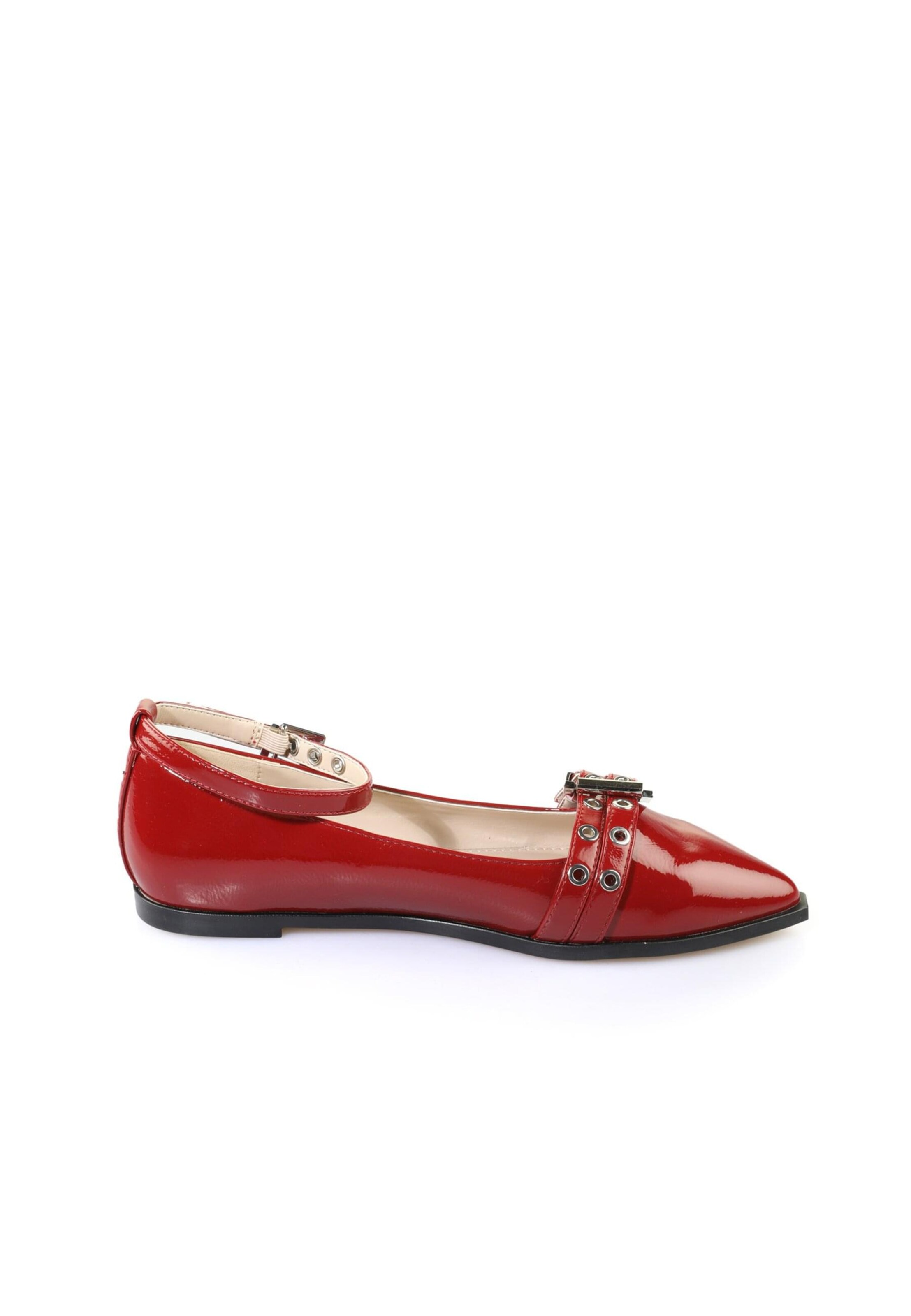 Ballerines à lanières BUFFALO en rouge