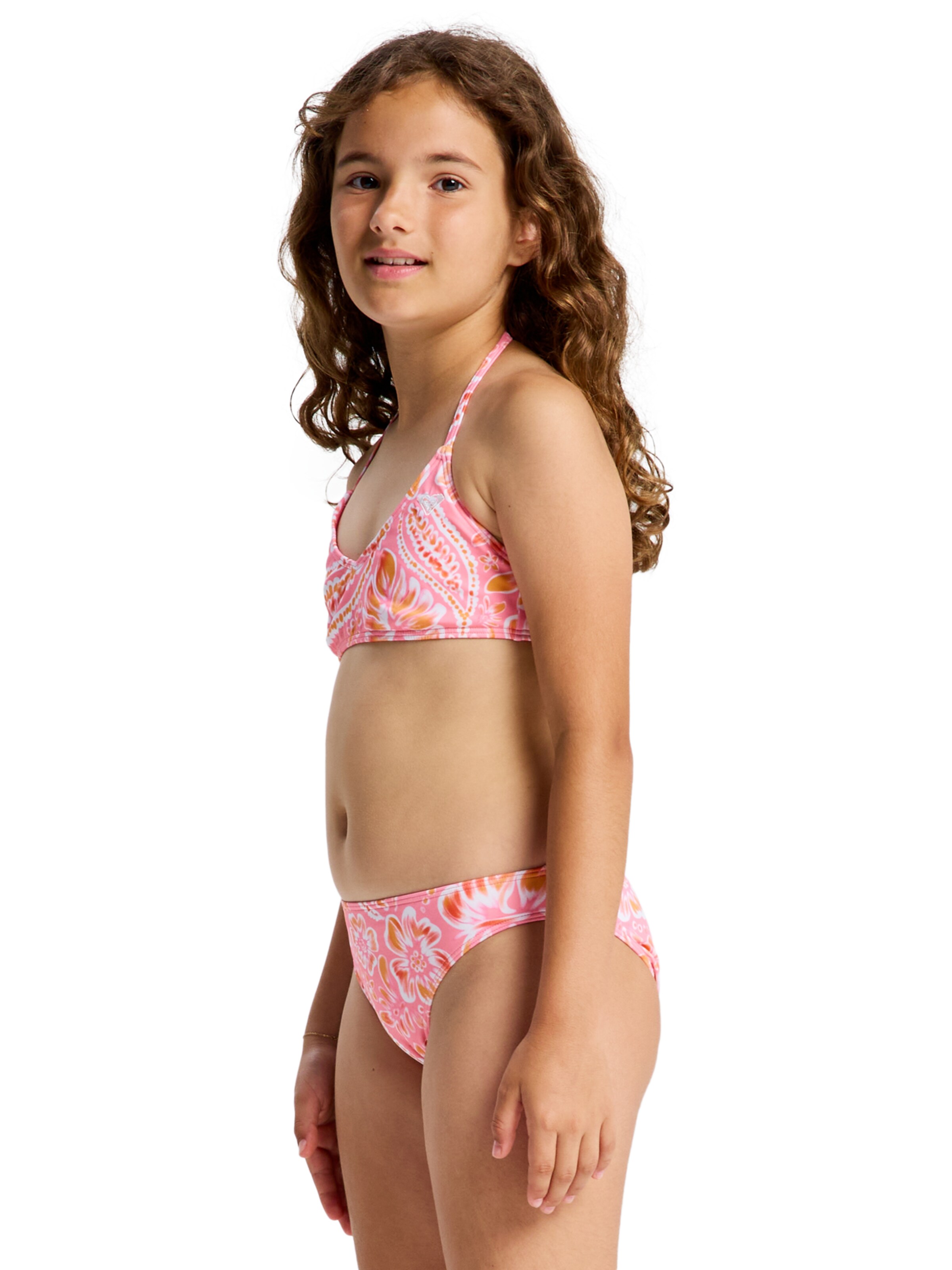 ROXY Bustier Bikini 'Soleil Soleil' in Pink