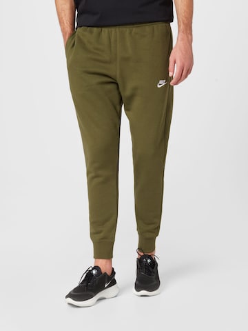 Pantaloni di Nike Sportswear in verde: frontale