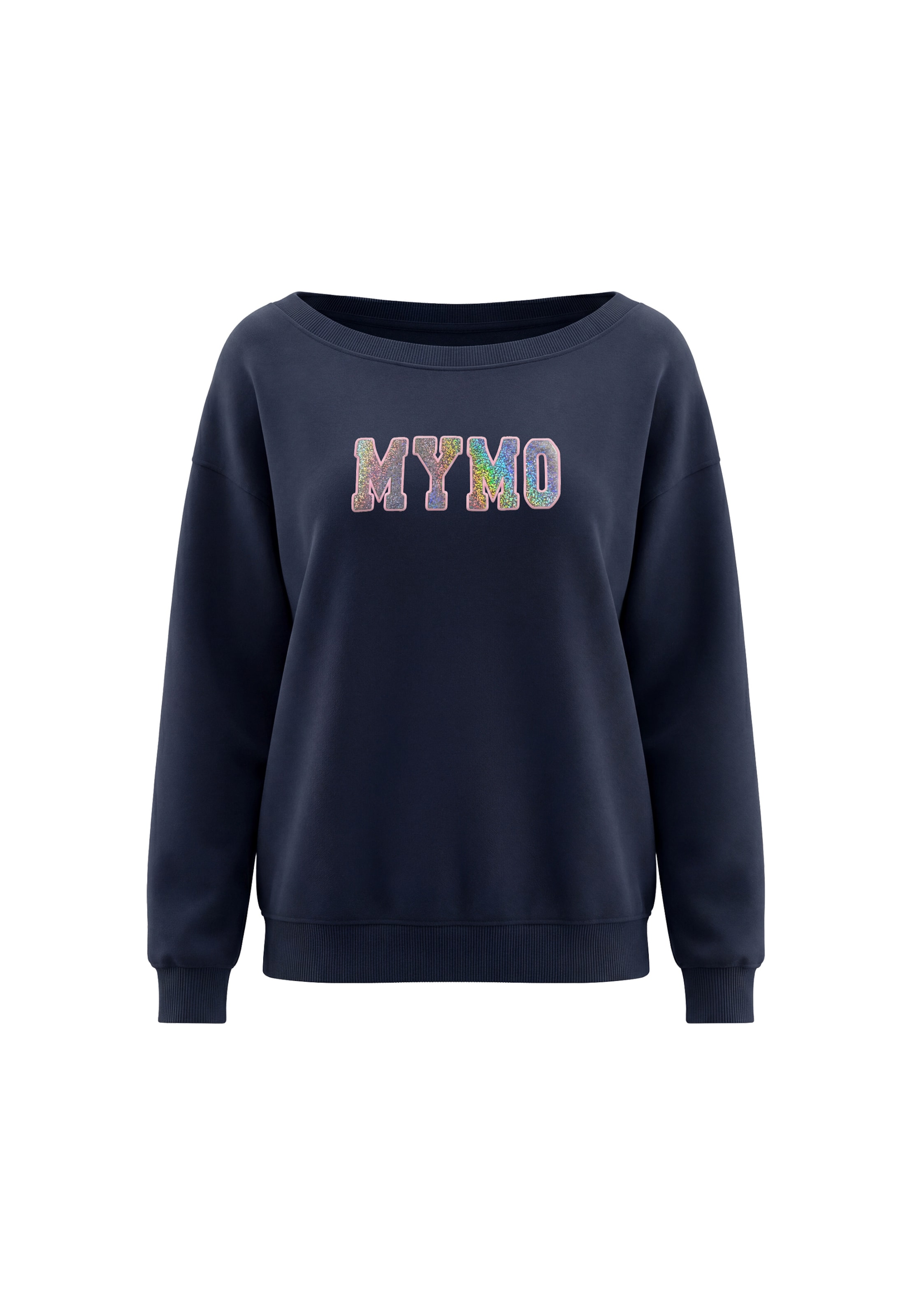 MYMO - Sudadera en azul: frente