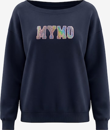 MYMO - Sudadera en azul: frente