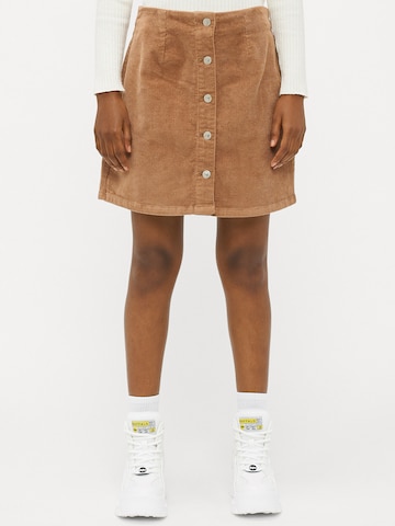 Vero Moda Petite Юбка 'VMETTA' в Коричневый: спереди