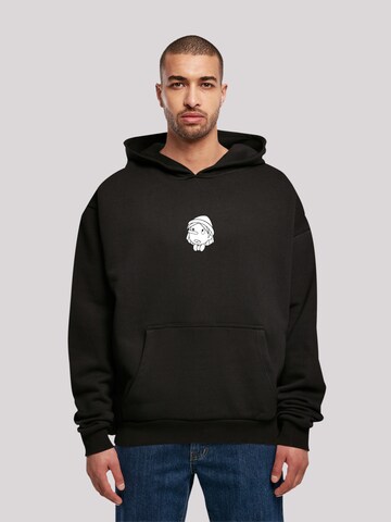 F4NT4STIC Sweatshirt 'Pinocchio Heroes of Childhood' in Zwart: voorkant