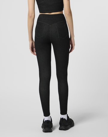 Plein Sport - Skinny Leggings en negro