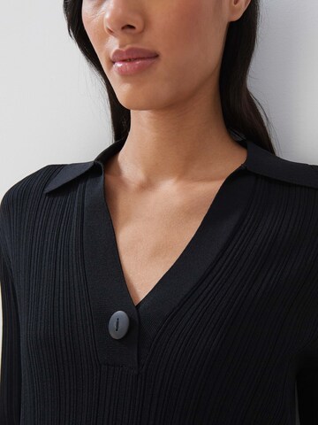 Someday Pullover 'Tomoya' in Schwarz