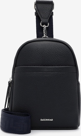 Sac bandoulière ' Elena ' Emily & Noah en bleu : devant