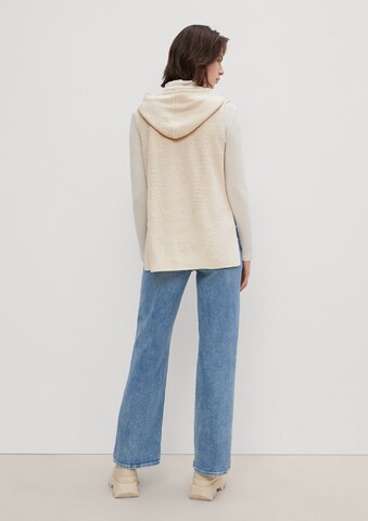 comma casual identity Sweater in Beige: back