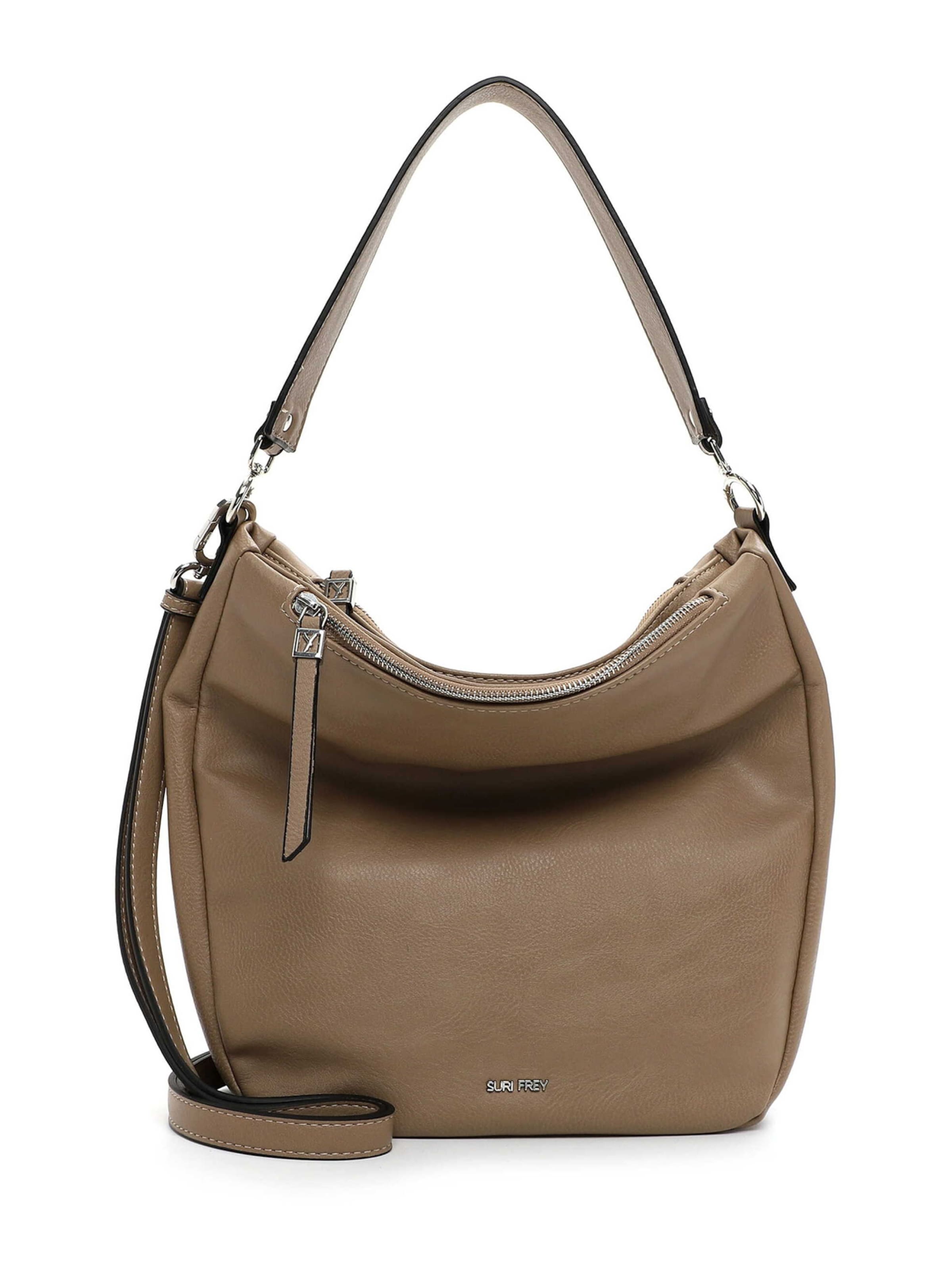 Geantă de umăr 'Abbey' de la Suri Frey pe gri: față
