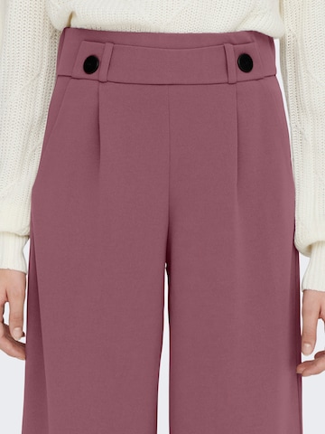 Wide leg Pantaloni con pieghe 'Geggo' di JDY in rosa