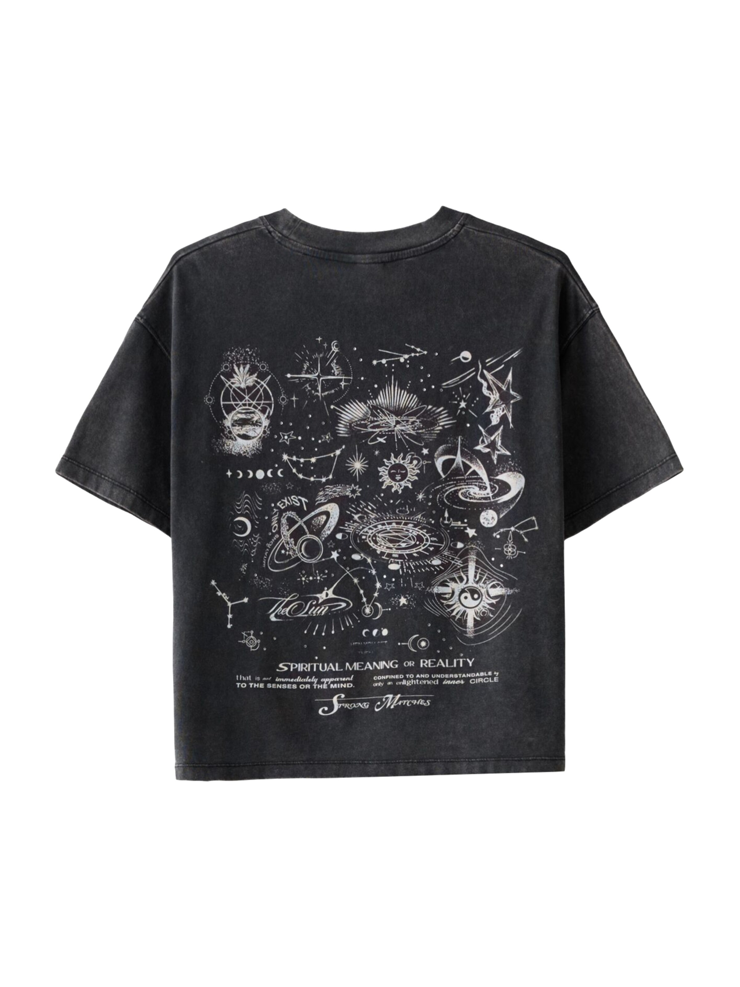 Bershka Shirt in Grijs