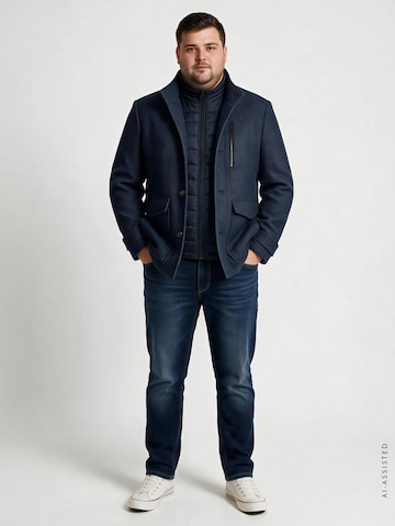 LERROS Between-Seasons Coat in Blue