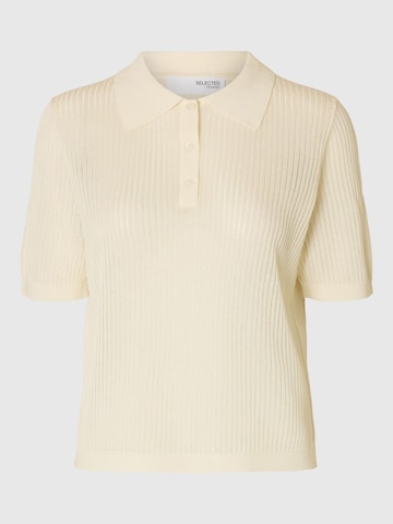 Maglietta di SELECTED in beige