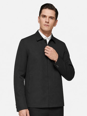 ALLTHEMEN Between-Season Jacket 'Wolkenzug' in Black: front