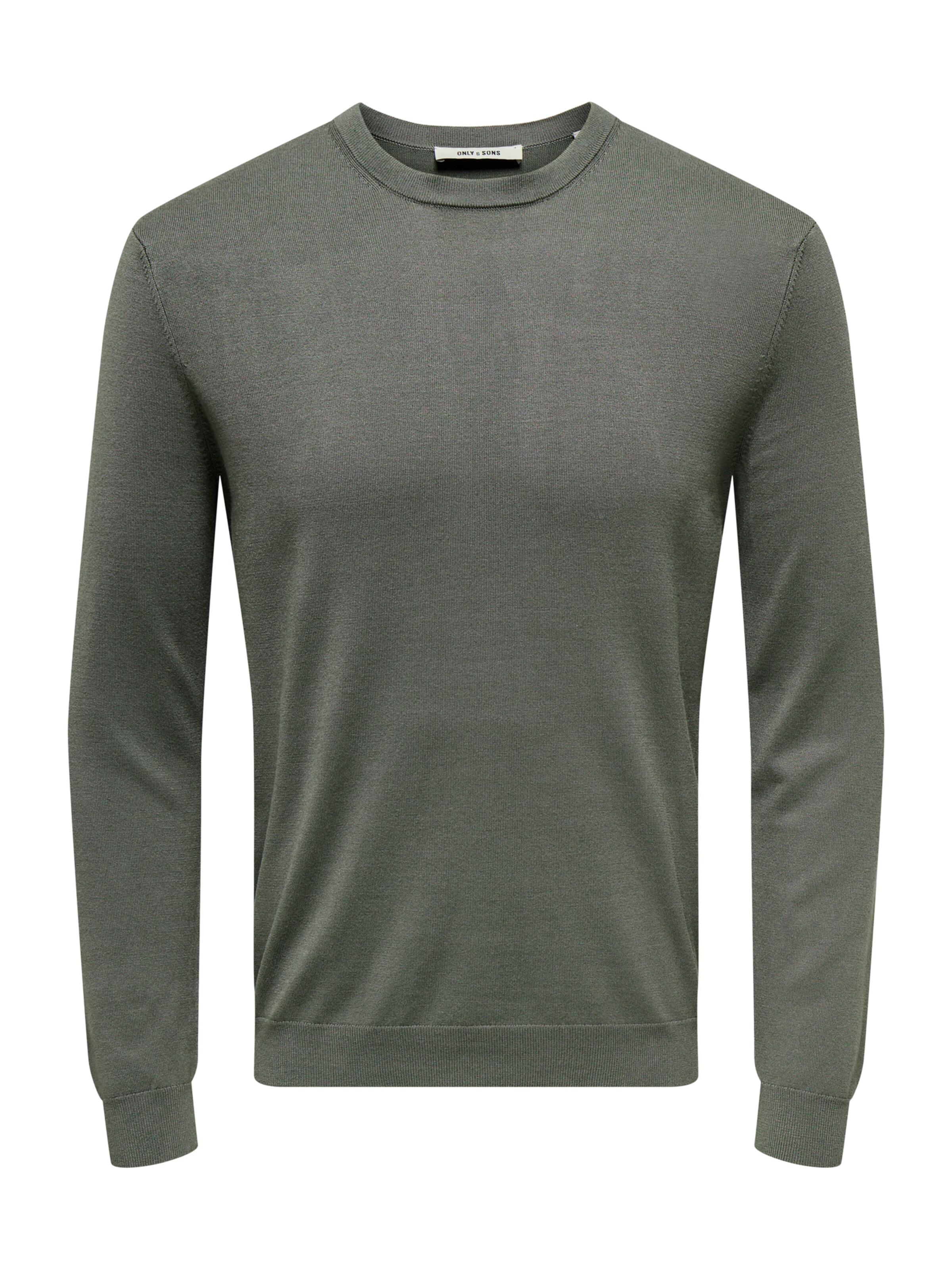 Only & Sons Свитер 'ONSWYLER' в Зеленый: спереди