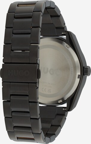 HUGO Zegarek analogowy w kolorze czarny