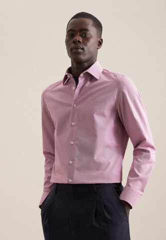 Coupe regular Chemise business SEIDENSTICKER en rose : devant