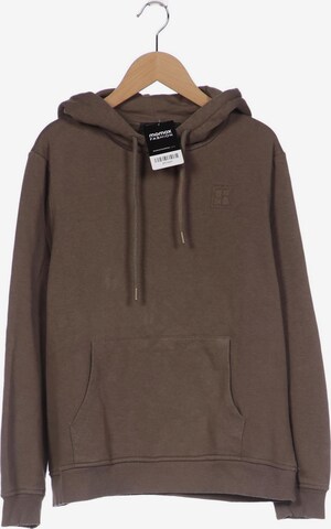 SOAKED IN LUXURY Sweatshirt & Zip-Up Hoodie in M in Brown: front