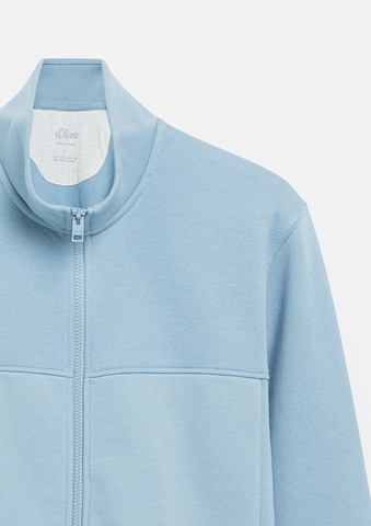 Veste de survêtement s.Oliver en bleu