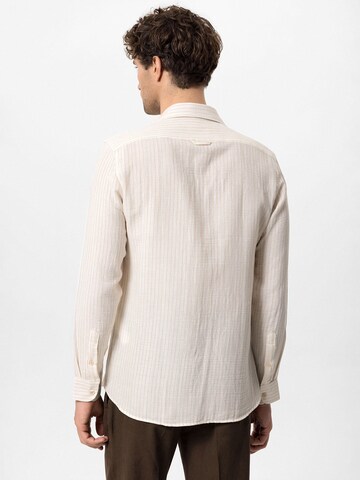 Antioch Regular fit Button Up Shirt in Beige