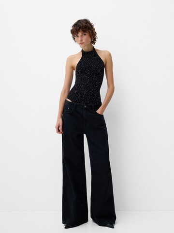 Shirtbody Bershka en noir