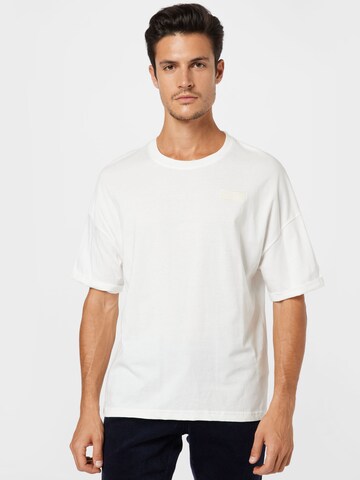 ALPHA INDUSTRIES Shirt in White: front