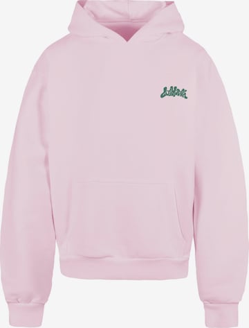 Lost Youth Sweatshirt 'Chaos Flow' in Roze: voorkant