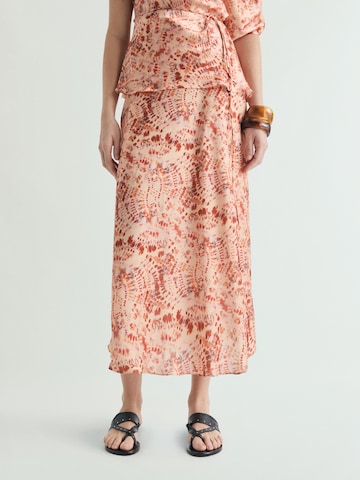 Scalpers Skirt in Orange