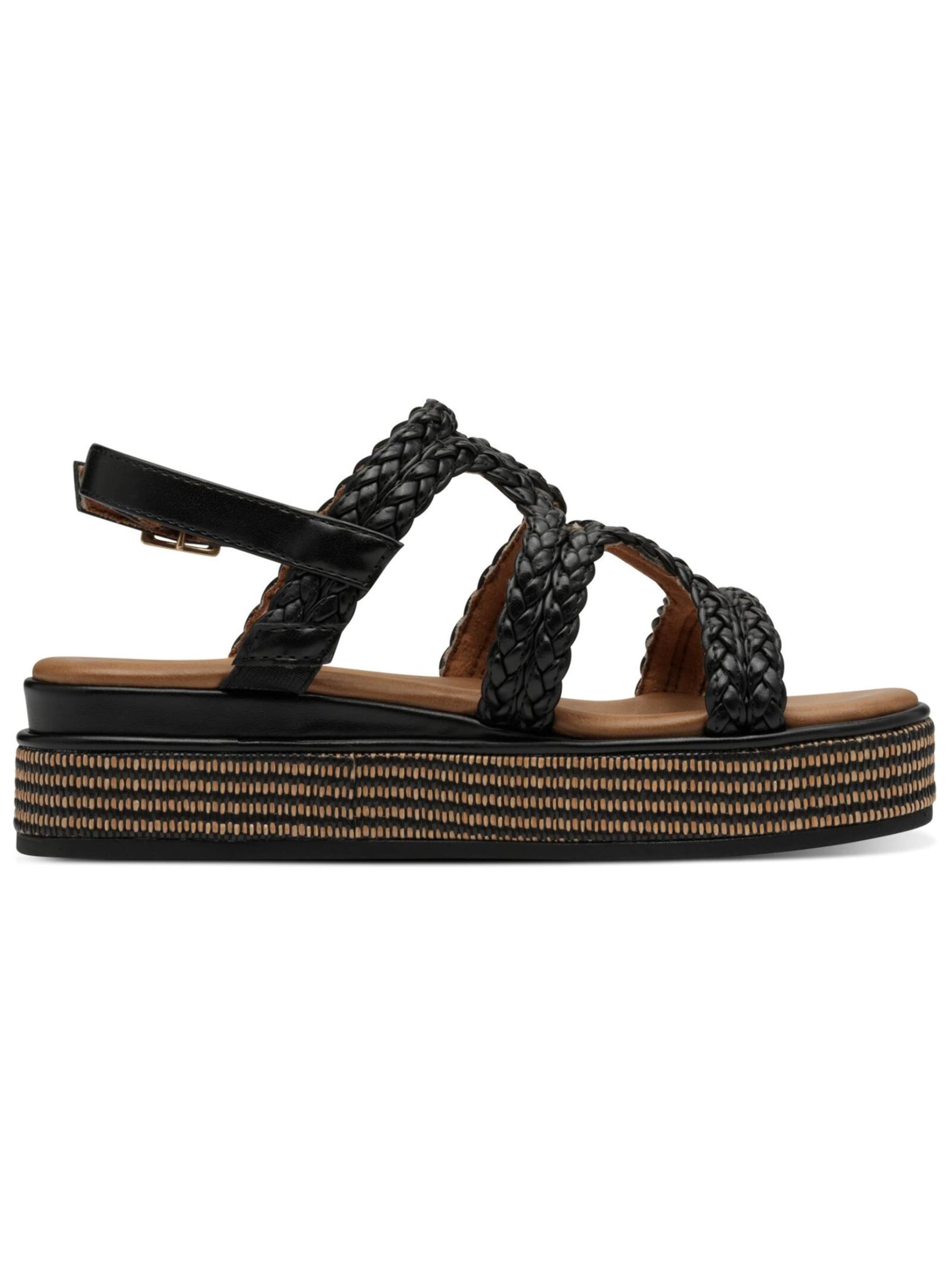 MARCO TOZZI Strap Sandals in Black