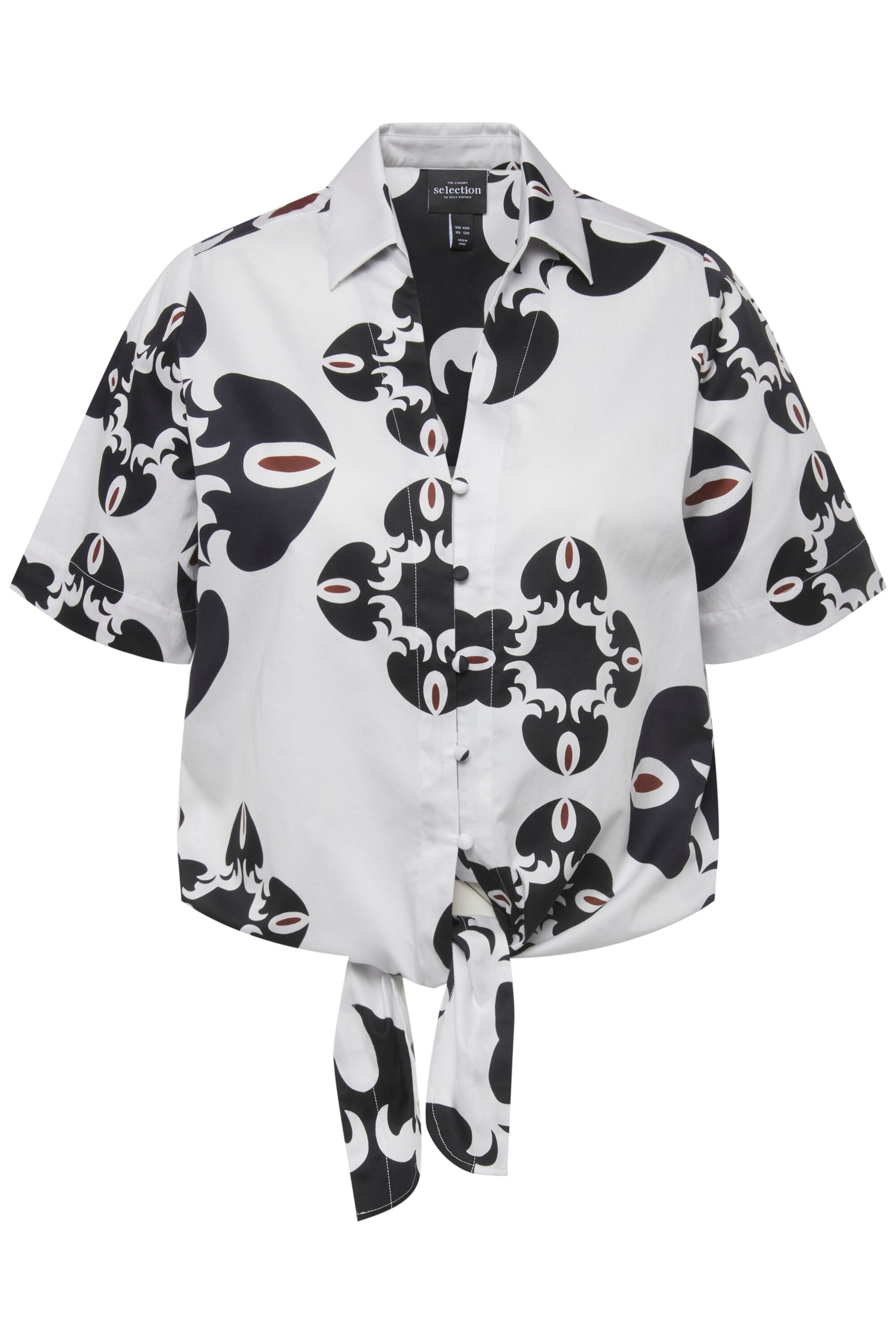 Ulla Popken Bluse in Weiß: Vorderseite