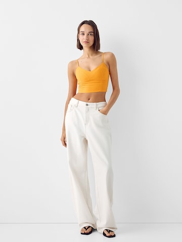 Bershka Top - oranžová