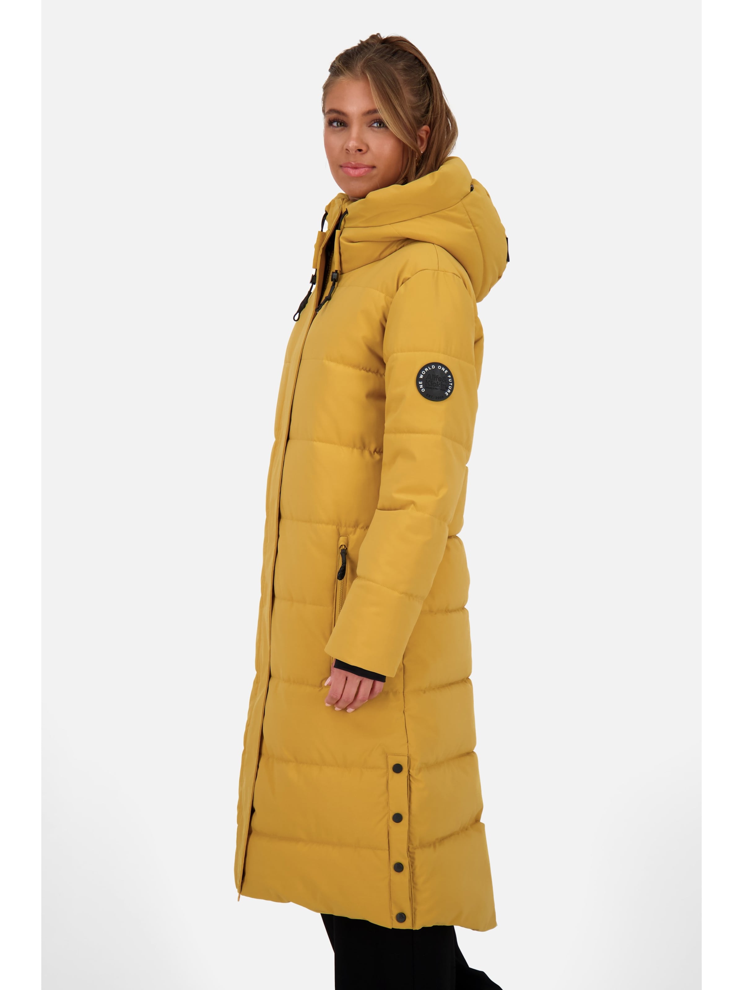 Cappotto invernale 'KatjaAK' di alife & kickin in giallo