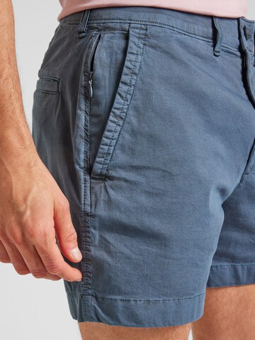 Abercrombie & Fitch - Regular Calças chino 'ALL DAY' em azul