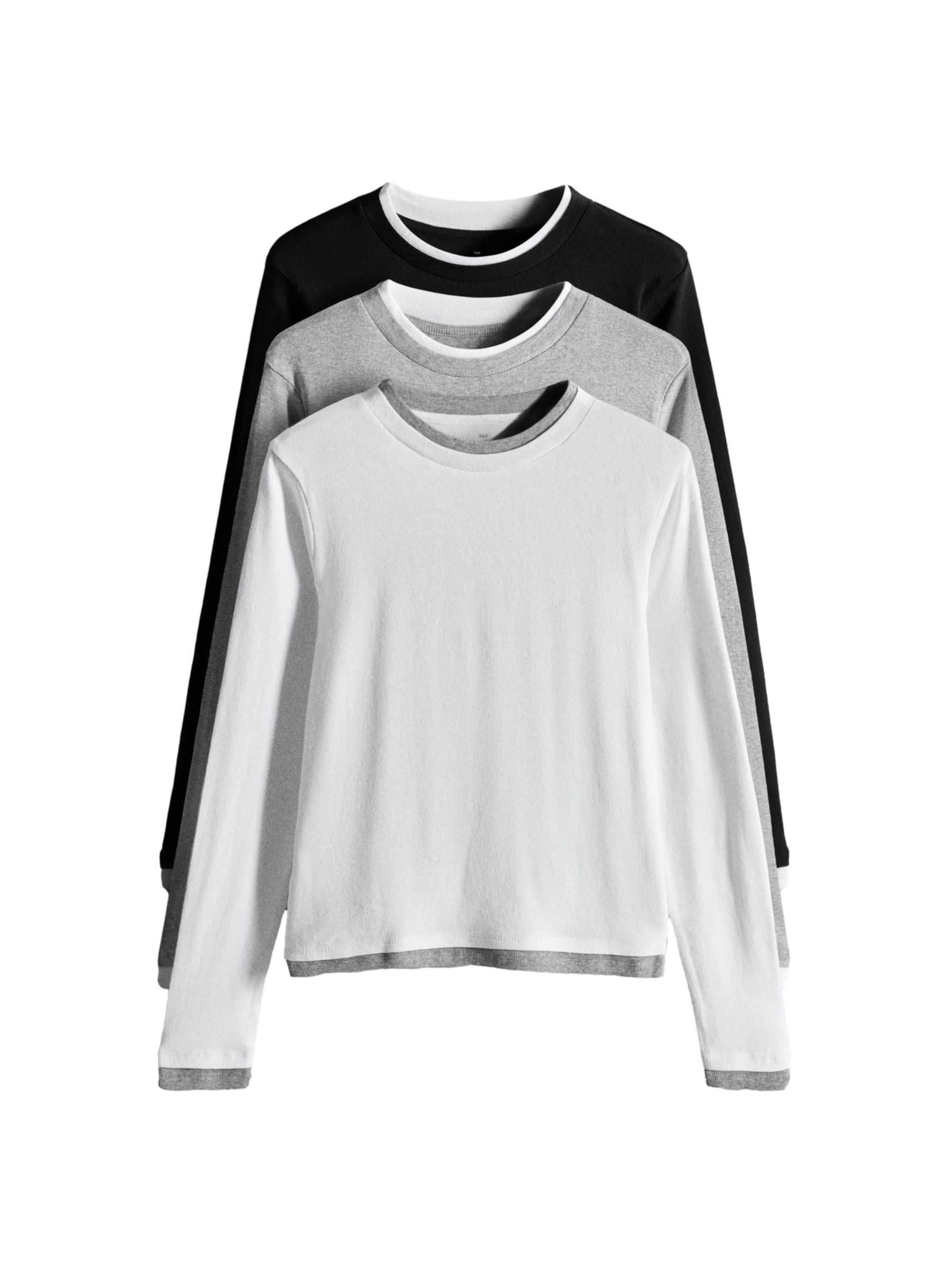 The Set - Camisa em cinzento: frente