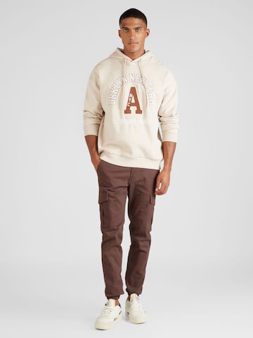 ABOUT YOU Sweatshirt 'Semih' in Beige