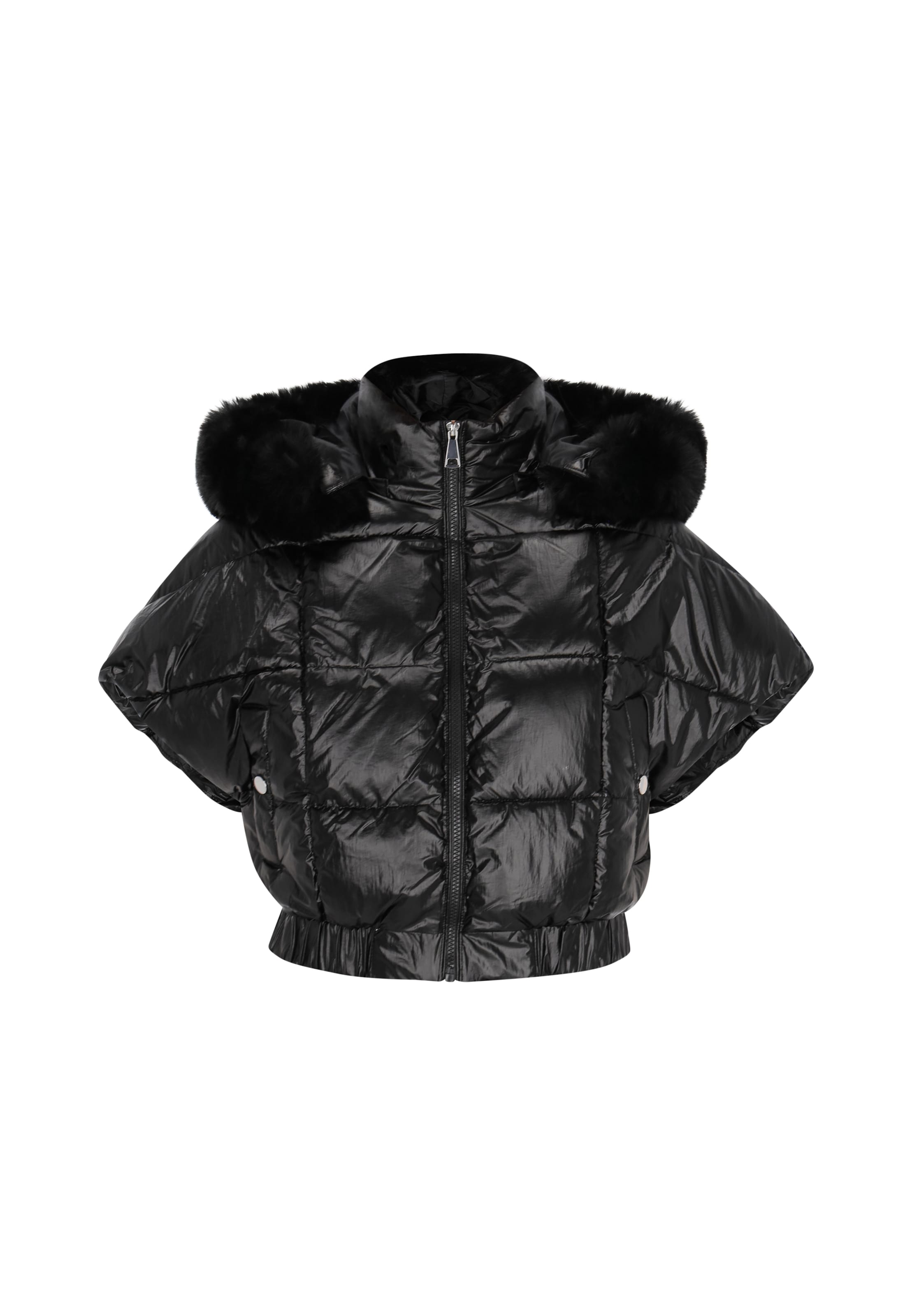 MYMO - Chaleco en negro: frente