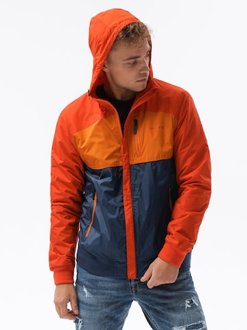 Veste mi-saison 'C447' Ombre en orange