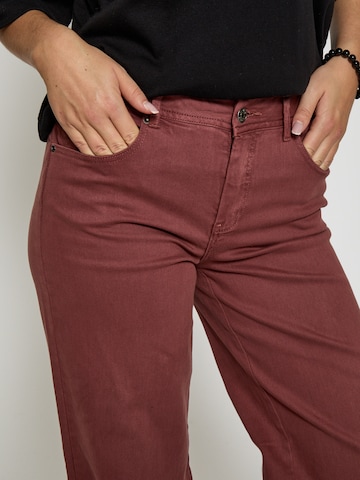 DESIRES Regular Jeans 'Florence' in Rot