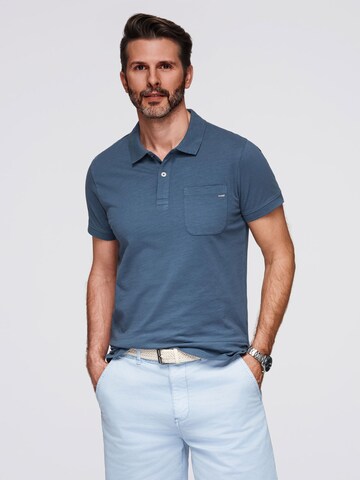 Ombre Shirt in Blauw: voorkant