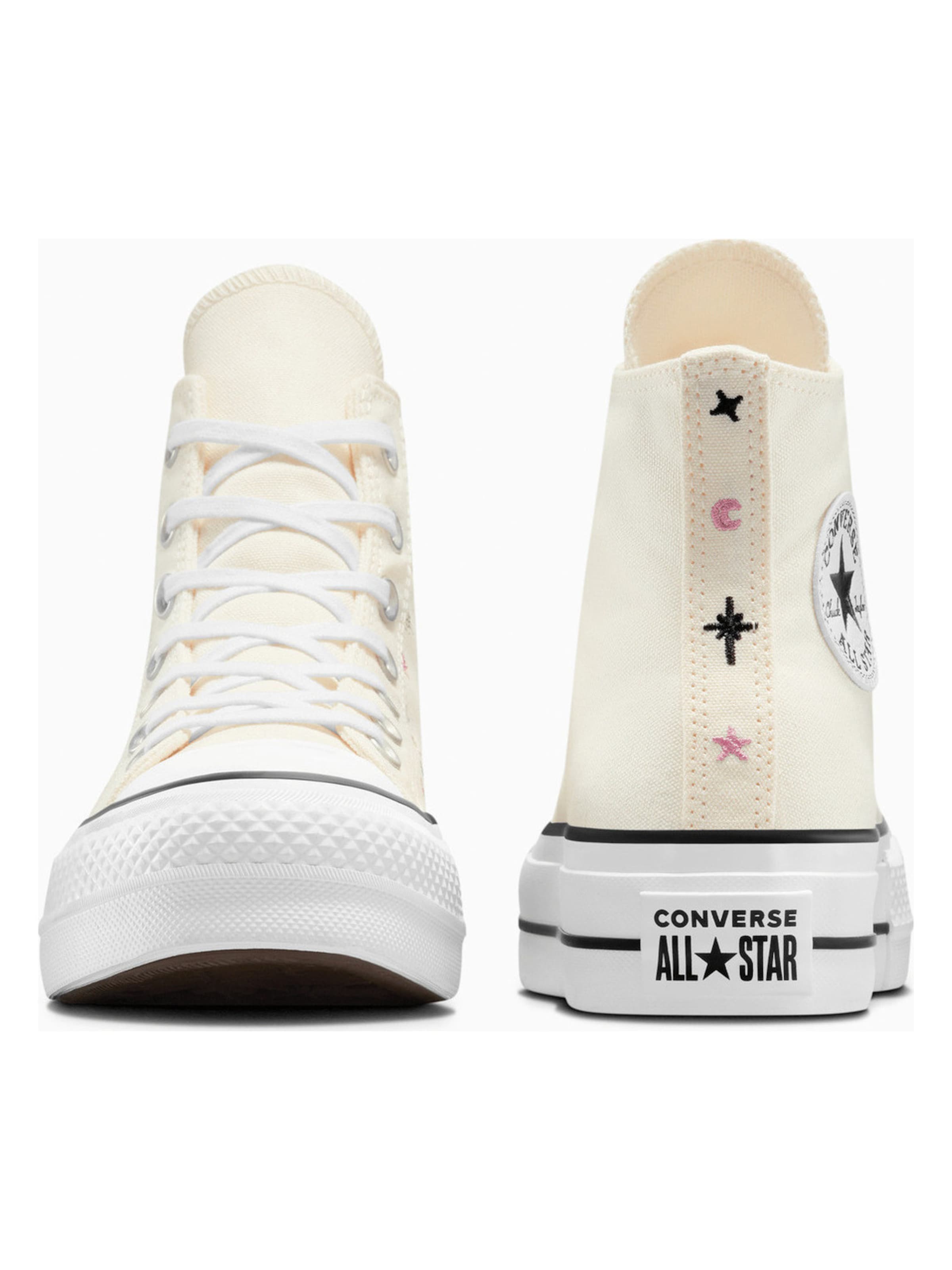 CONVERSE - Zapatillas deportivas bajas 'Converse Chuck Taylor All Star Lift Platform Celestial' en beige