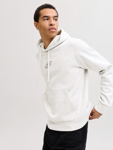 JACK & JONES Sweatshirt 'JJECORP' i hvid