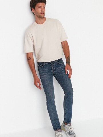 Trendyol Skinny Farkut värissä sininen