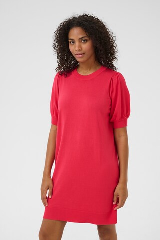 Kaffe Knit dress 'Lizza' in Red: front