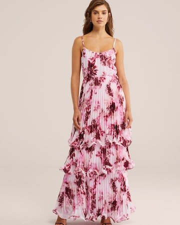 WE Fashion - Vestido de noche en rosa: frente