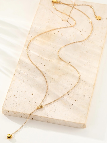 Hey Happiness Ketting 'Infinity Heart' in Goud