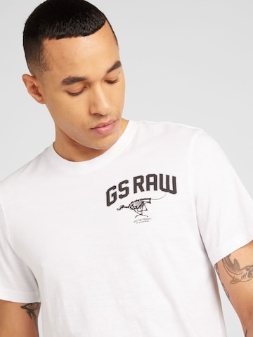 G-Star RAW Majica | bela barva