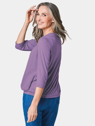 Goldner Blouse in Lila