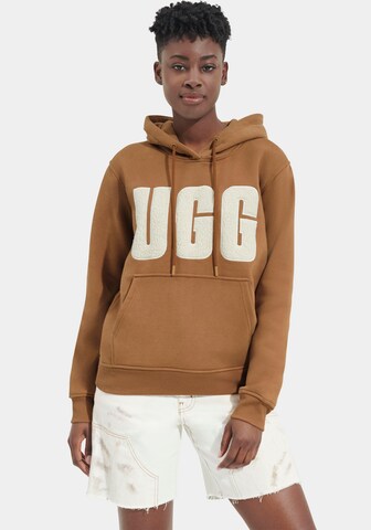 UGG Sweatshirt in Brown: front